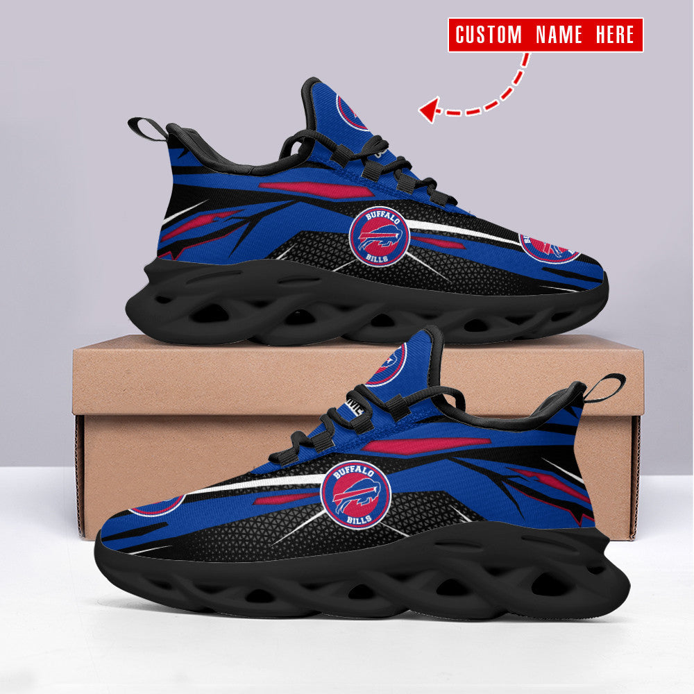 Ideafootwear Buffalo Bills NFL Max Soul Shoes Sneakers For Men And Women