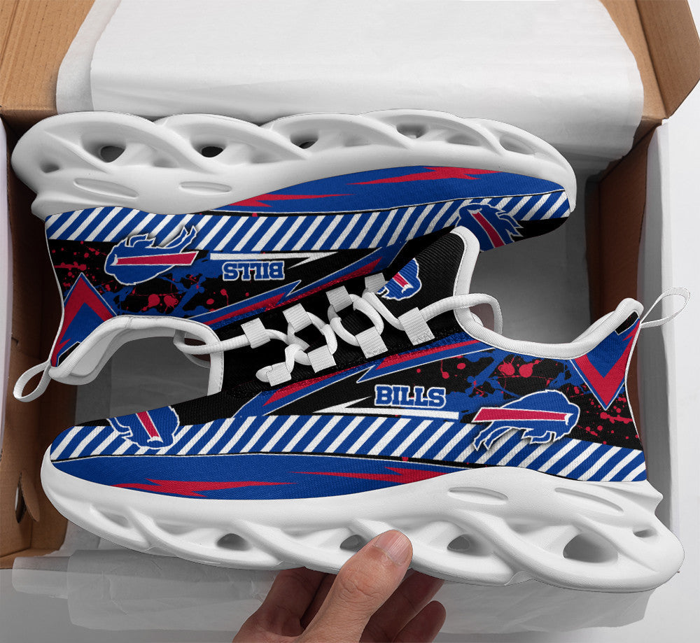 Ideafootwear Buffalo Bills NFL Max Soul Shoes Sneakers For Men And Women