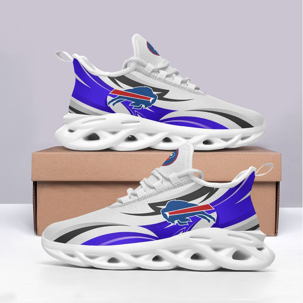 Ideafootwear Buffalo Bills NFL Max Soul Shoes Sneakers For Men And Women