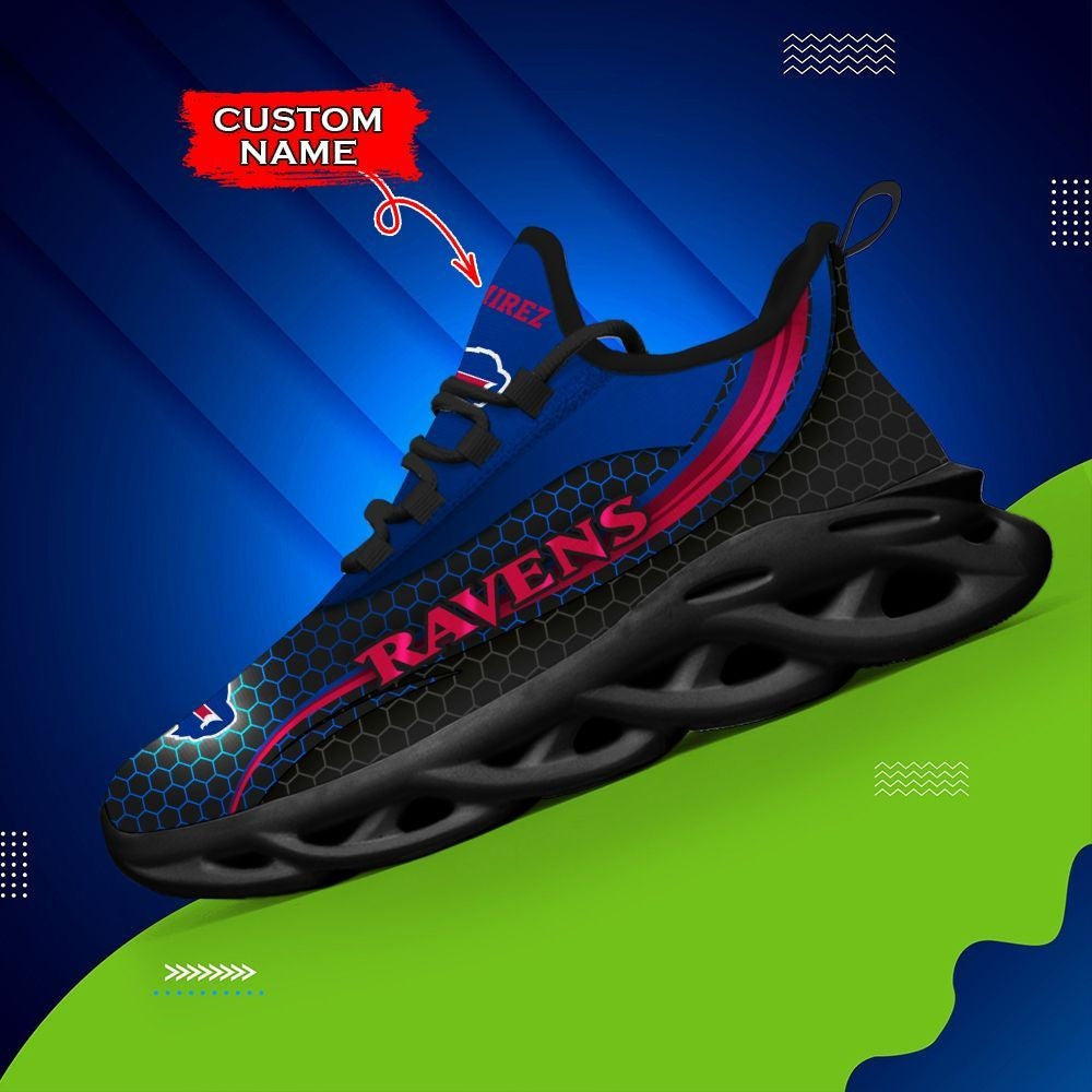 Ideafootwear Buffalo Bills NFL Max Soul Shoes Sneakers For Men And Women