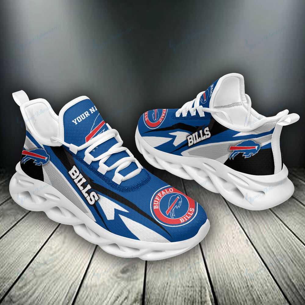 Ideafootwear Buffalo Bills NFL Max Soul Shoes Sneakers For Men And Women