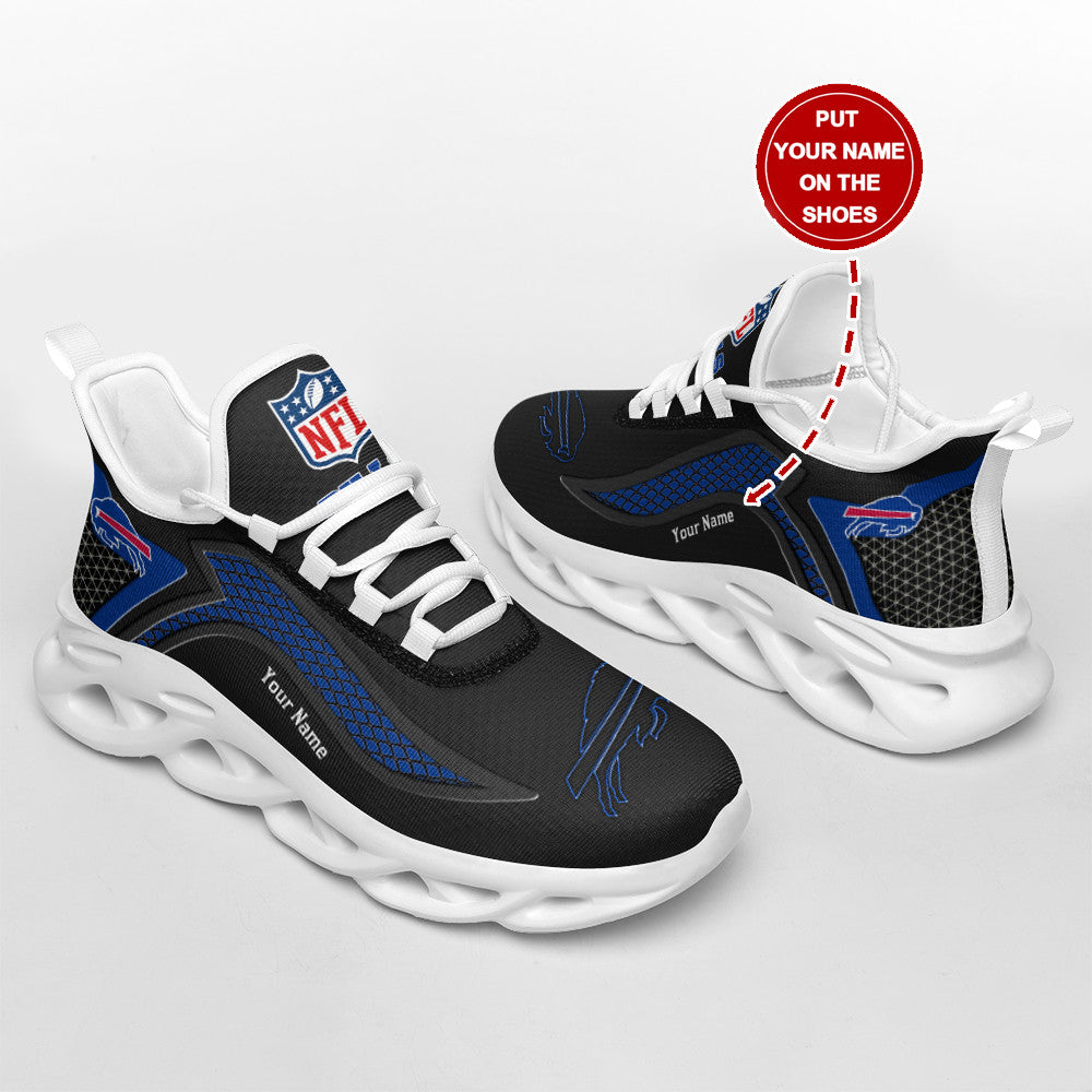 Ideafootwear Buffalo Bills NFL Max Soul Shoes Sneakers For Men And Women