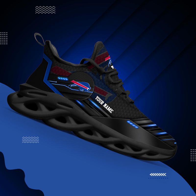 Ideafootwear Buffalo Bills NFL Max Soul Shoes Sneakers For Men And Women