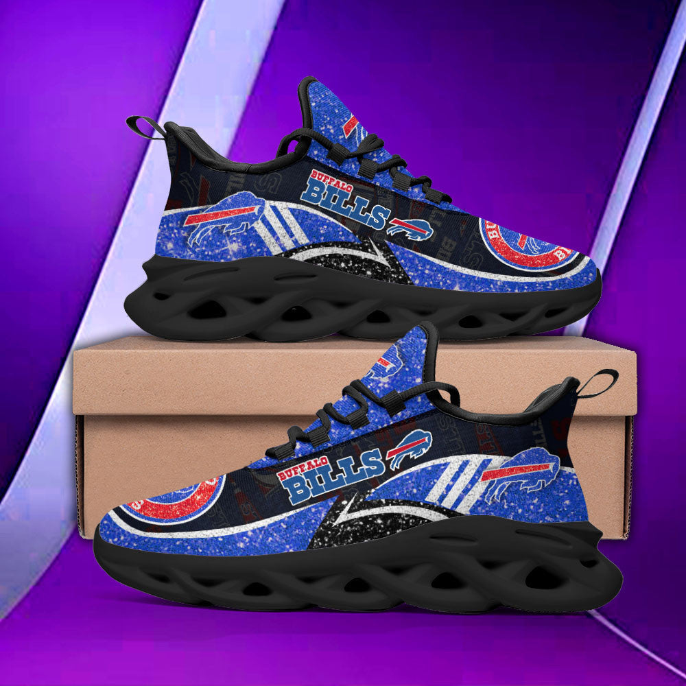 Ideafootwear Buffalo Bills NFL Max Soul Shoes Sneakers For Men And Women
