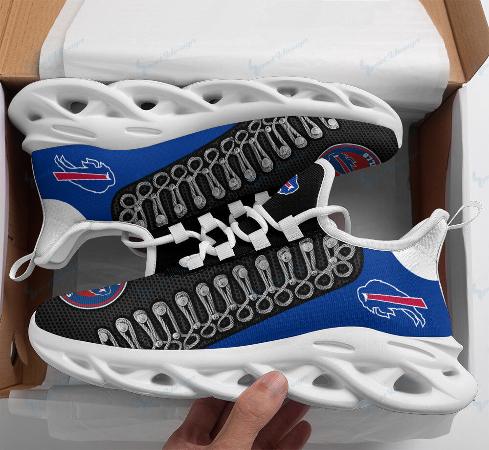 Ideafootwear Buffalo Bills NFL Max Soul Shoes Sneakers For Men And Women