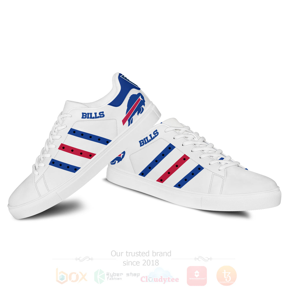 Ideafootwear Buffalo Bills Skate Stan Shoes Sneakes For Men And Women