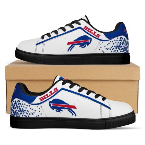 Ideafootwear Buffalo Bills Skate Stan Shoes Sneakes For Men And Women