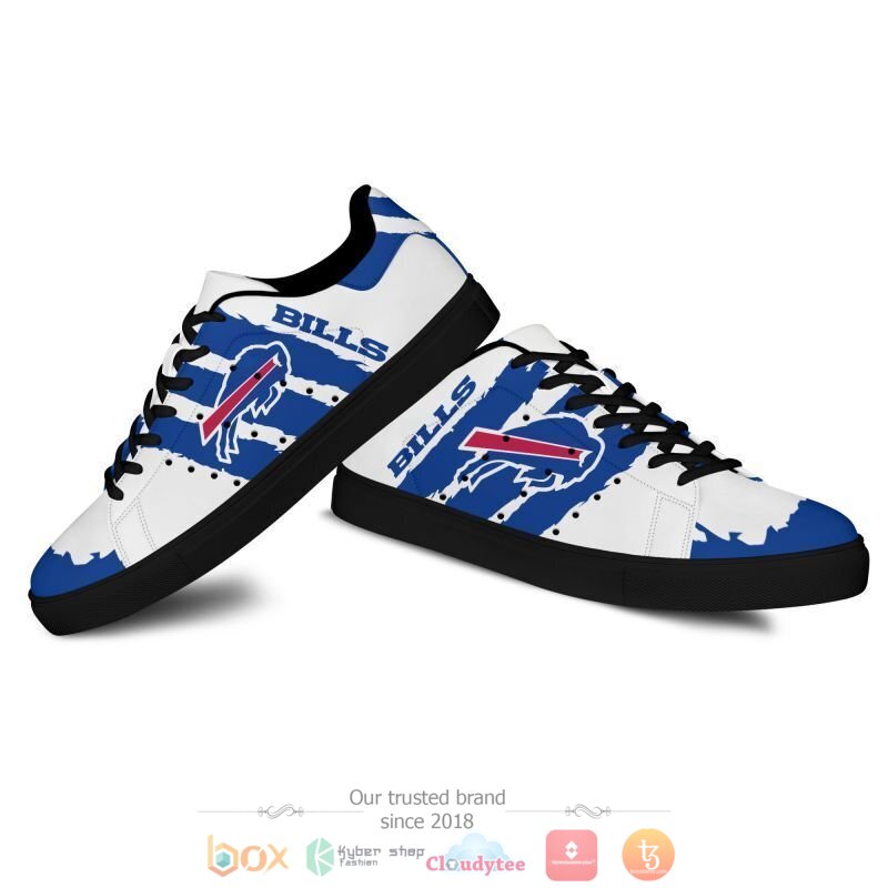 Ideafootwear Buffalo Bills Skate Stan Shoes Sneakes For Men And Women