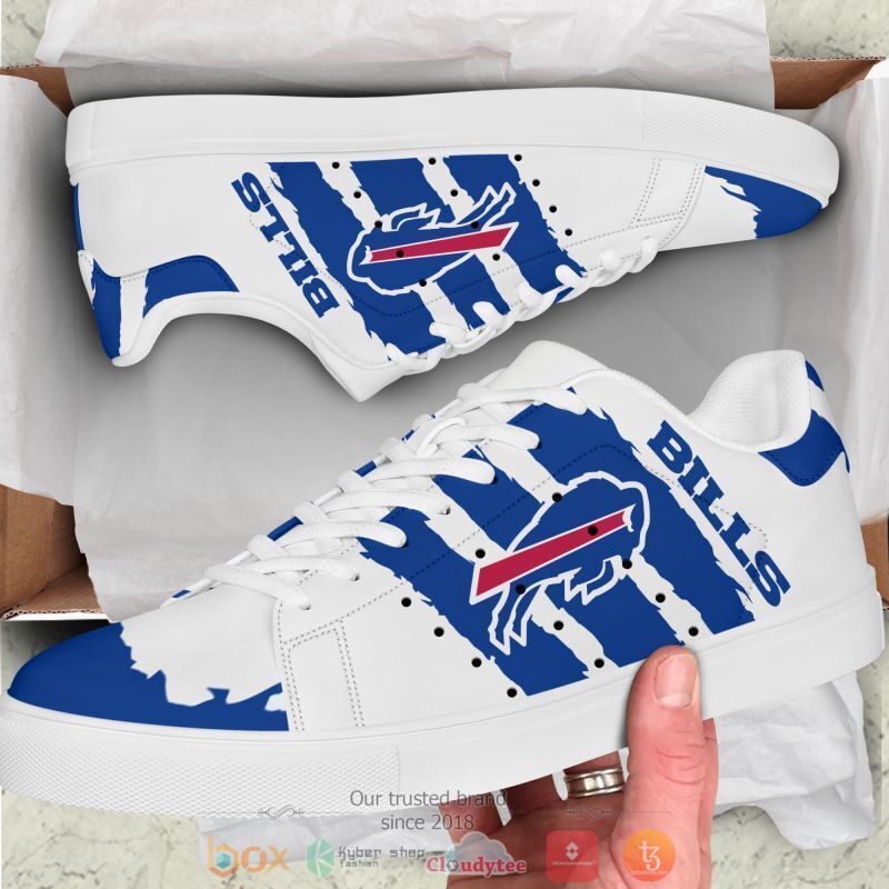 Ideafootwear Buffalo Bills Skate Stan Shoes Sneakes For Men And Women