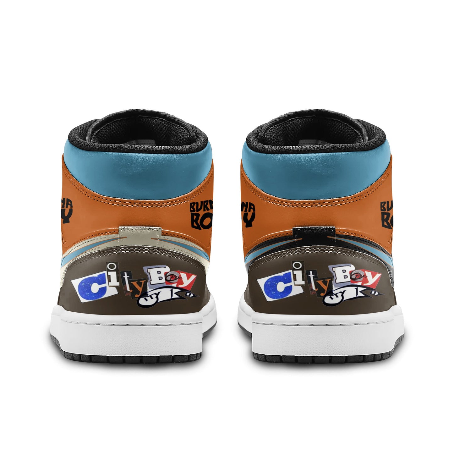 Ideafootwear Burna Boy AJ1 High Sneakers Shoes For Men And Women