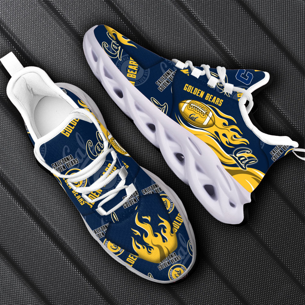 Ideafootwear California Golden Bears NCAA Max Soul Shoes Sneakers For Men And Women