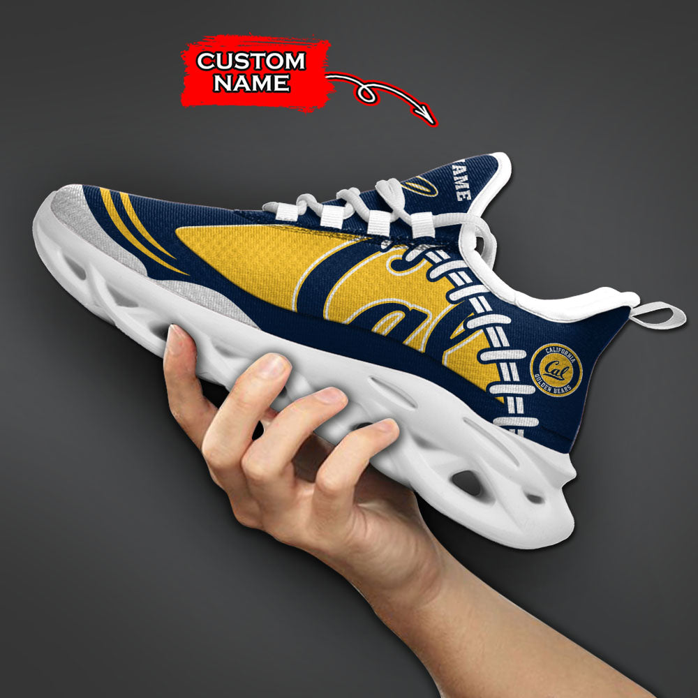 Ideafootwear California Golden Bears NCAA Max Soul Shoes Sneakers For Men And Women