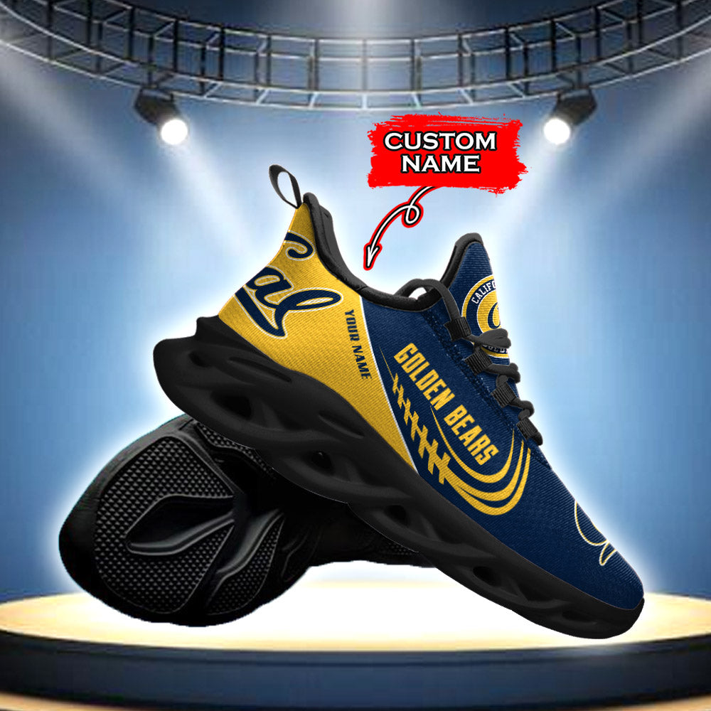 Ideafootwear California Golden Bears NCAA Max Soul Shoes Sneakers For Men And Women