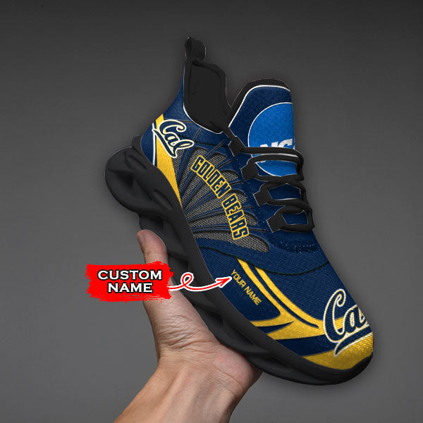 Ideafootwear California Golden Bears NCAA Max Soul Shoes Sneakers For Men And Women