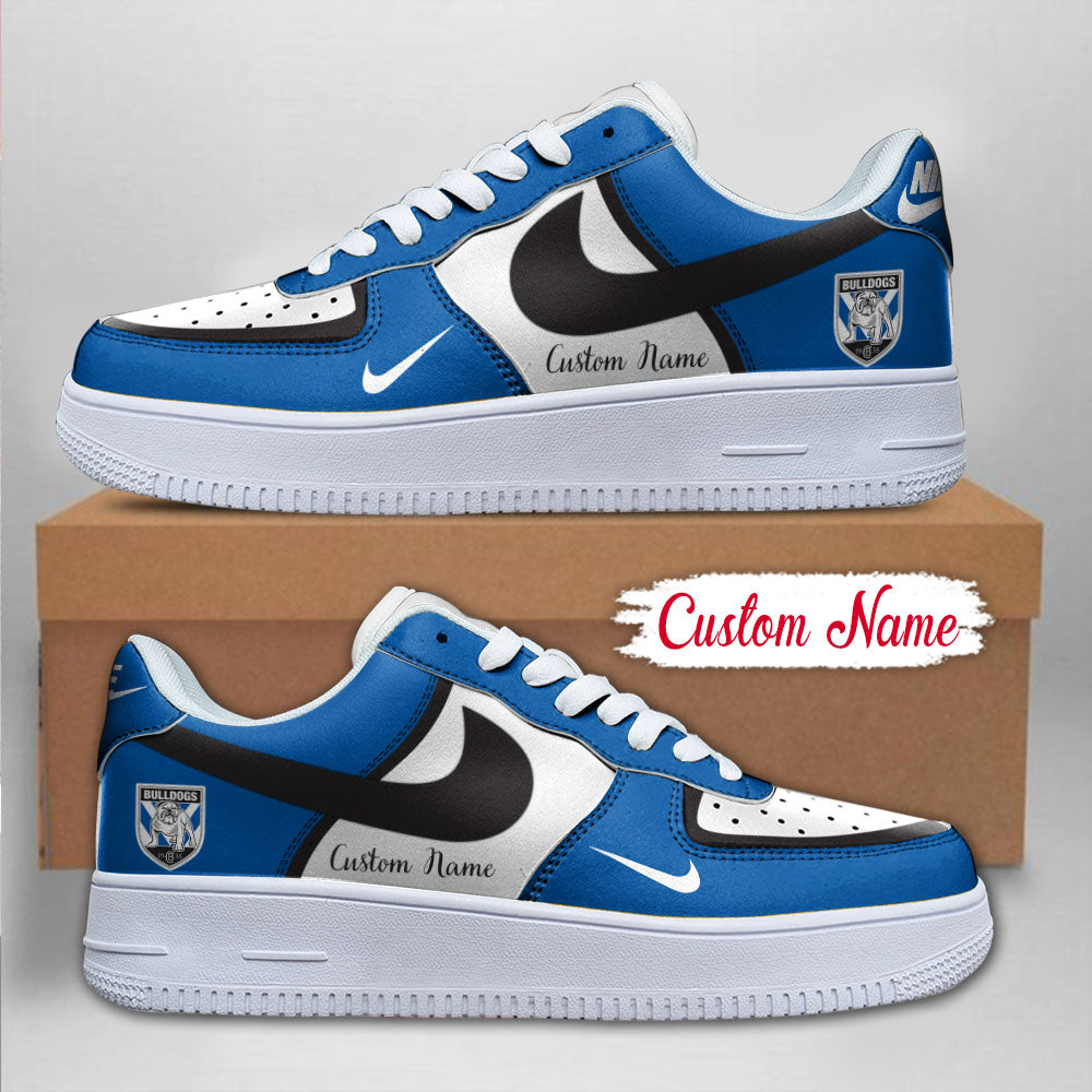 Ideafootwear Canterbury-Bankstown Bulldogs Air Low-Top Sneakers Shoes For Men And Women