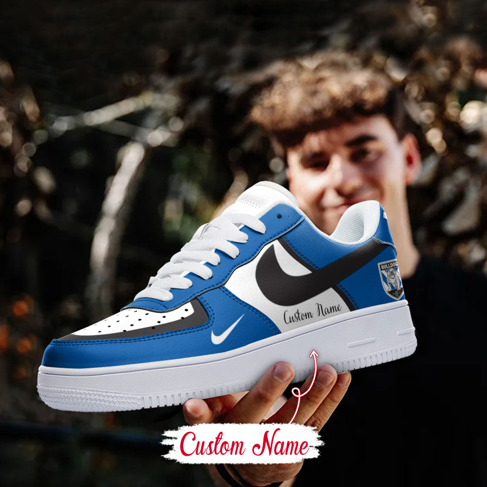 Ideafootwear Canterbury-Bankstown Bulldogs Air Low-Top Sneakers Shoes For Men And Women