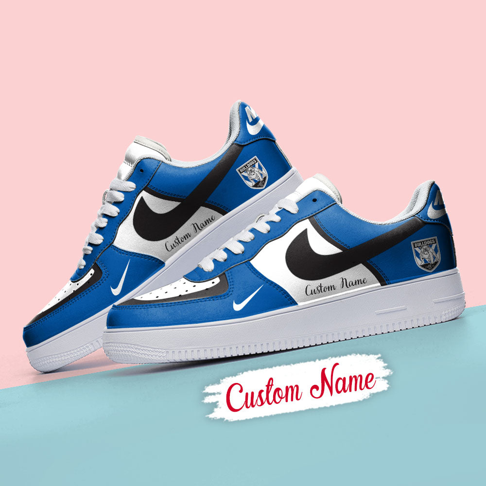 Ideafootwear Canterbury-Bankstown Bulldogs Air Low-Top Sneakers Shoes For Men And Women