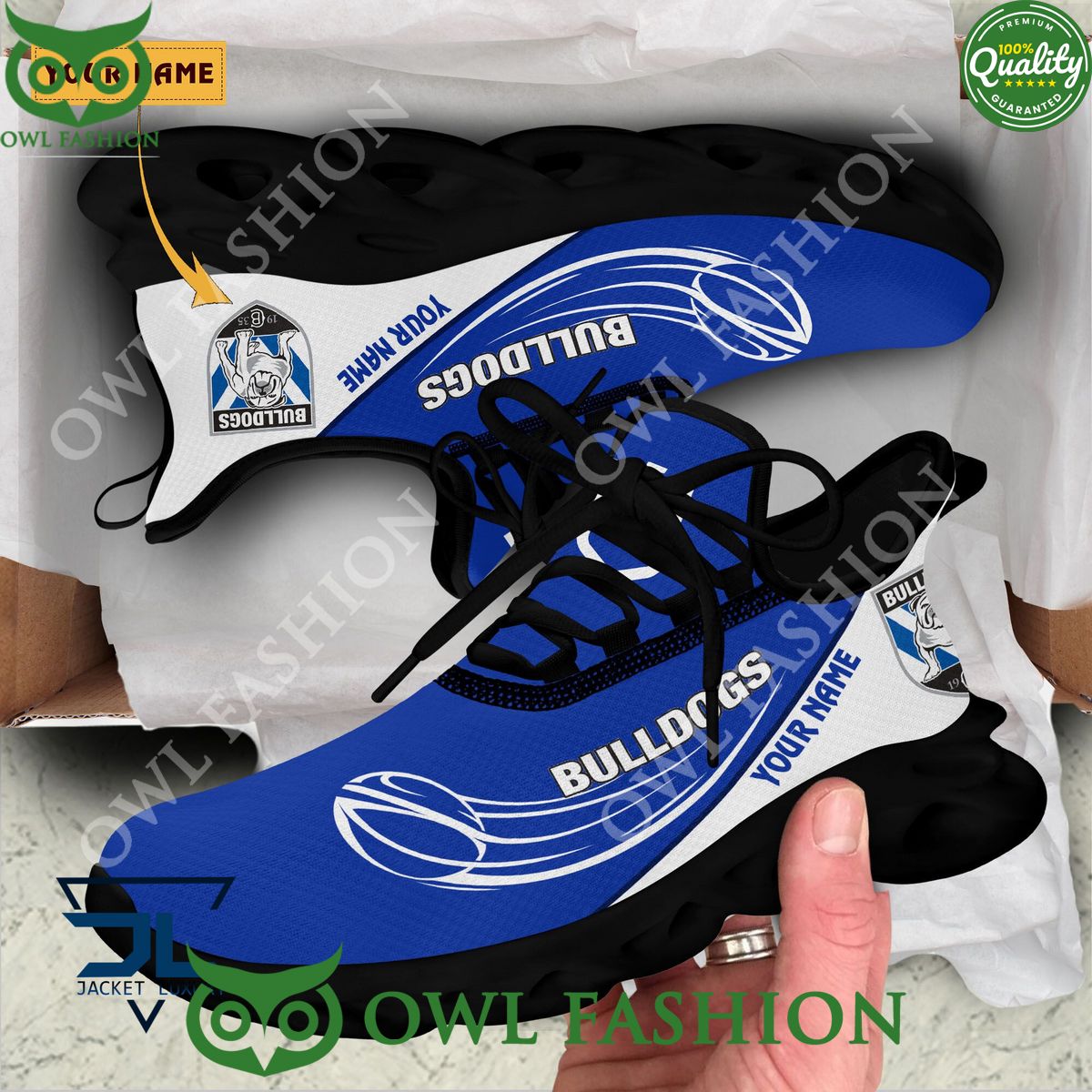 Ideafootwear Canterbury Bankstown Bulldogs Max Soul Shoes Sneakers For Men And Women