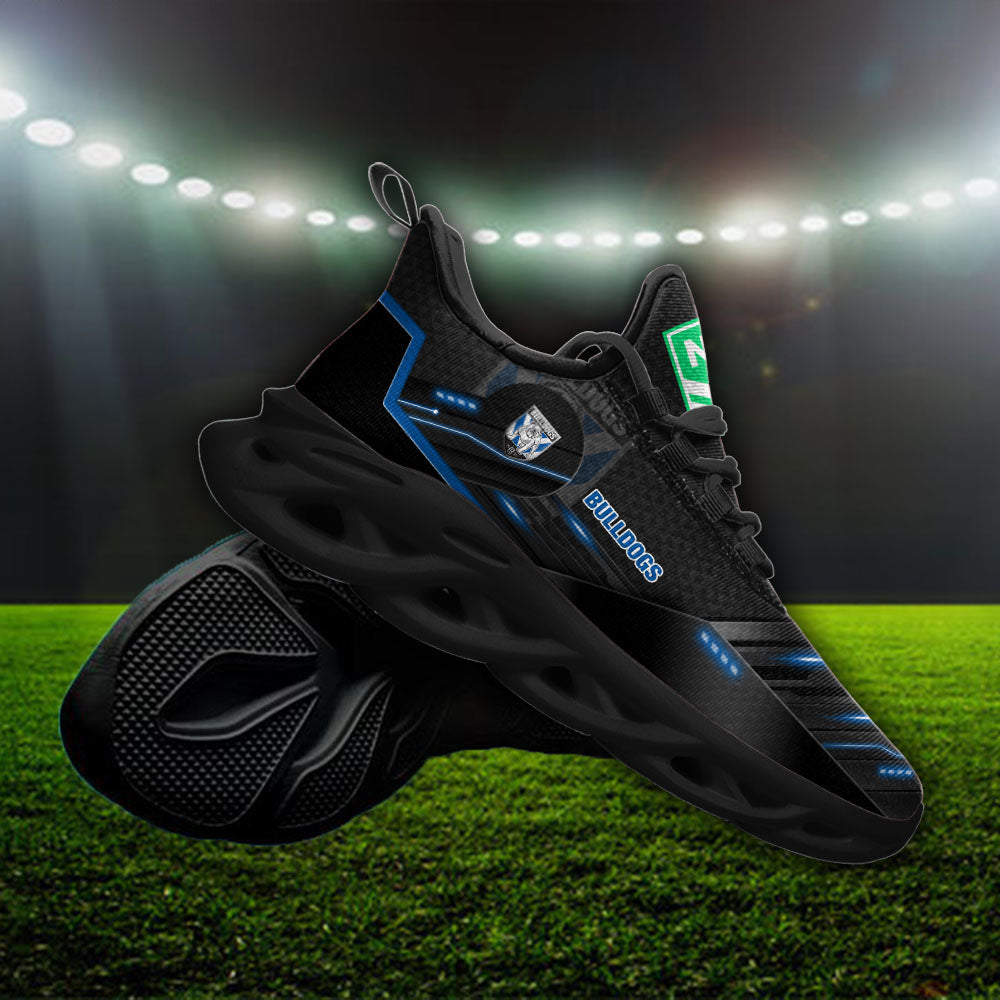 Ideafootwear Canterbury-Bankstown Bulldogs NRL Max Soul Shoes Sneakers For Men And Women