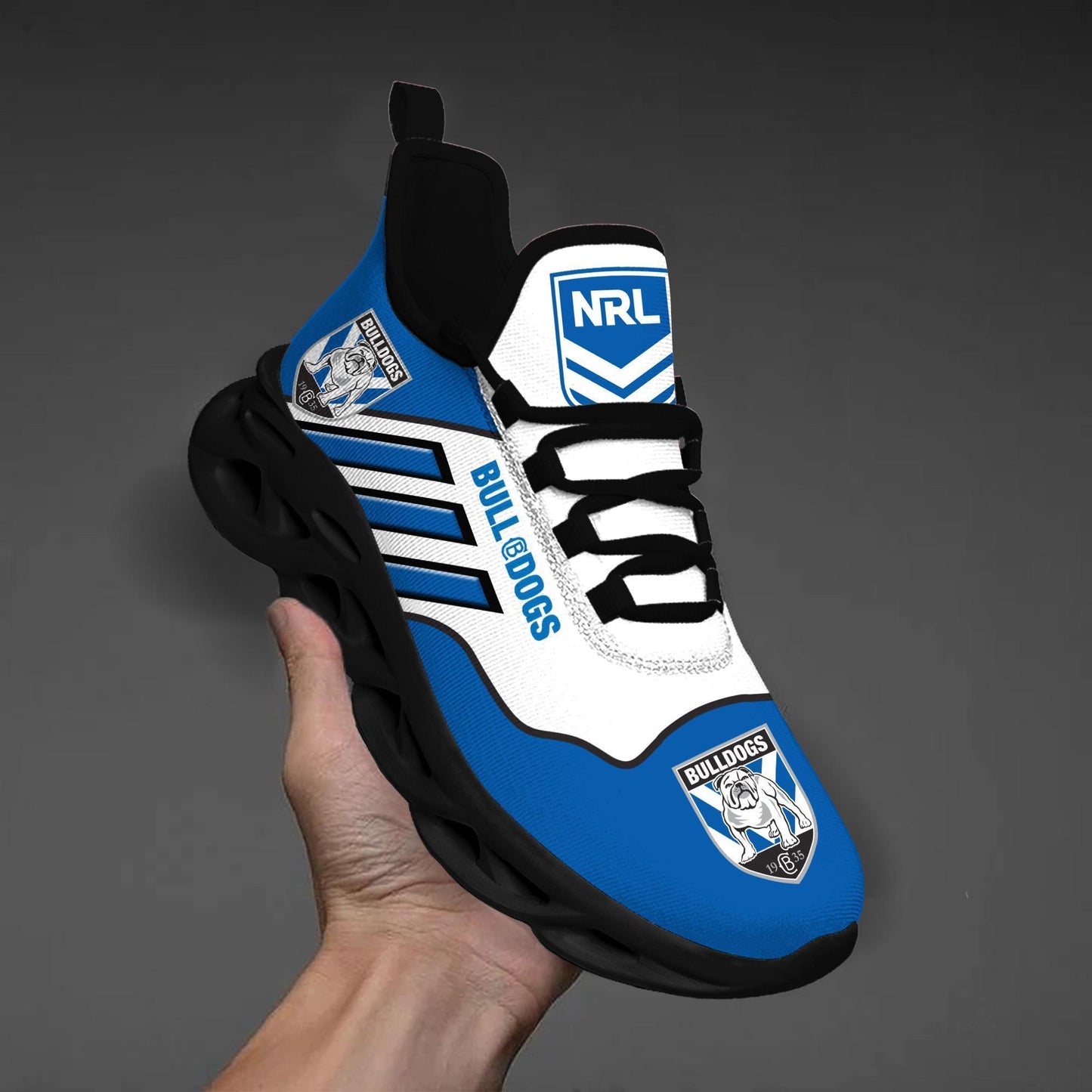 Ideafootwear Canterbury Bulldogs Max Soul Shoes Sneakers For Men And Women