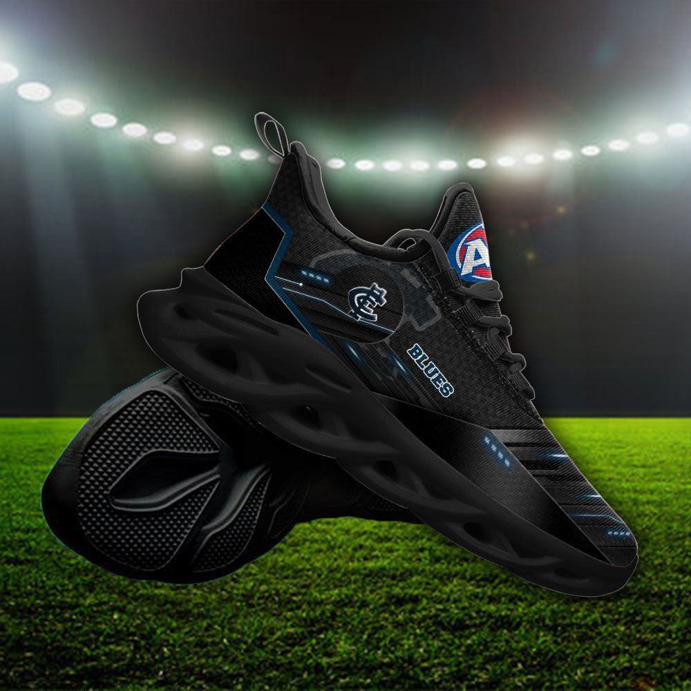 Ideafootwear Carlton Blues AFL Max Soul Shoes Sneakers For Men And Women