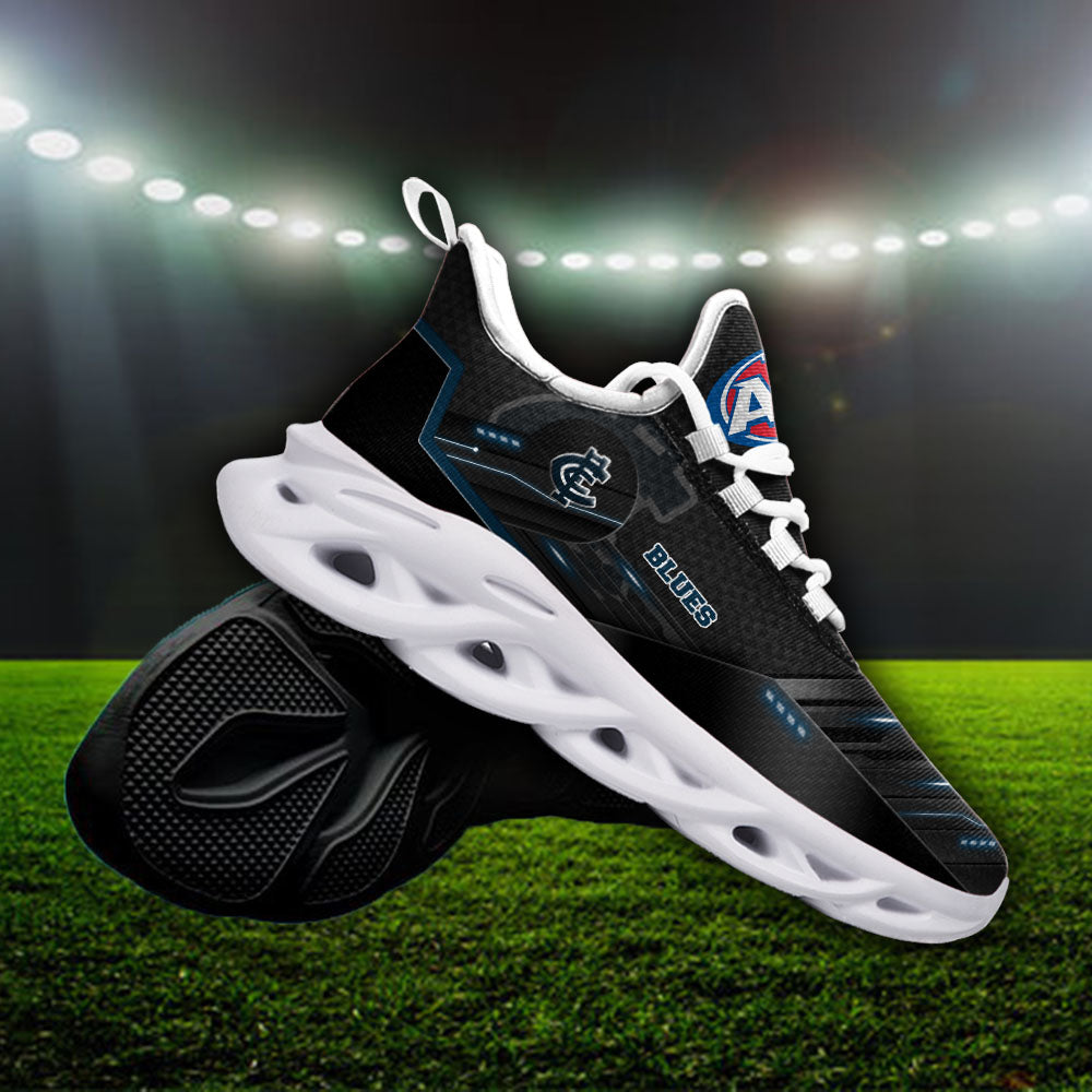Ideafootwear Carlton Blues AFL Max Soul Shoes Sneakers For Men And Women
