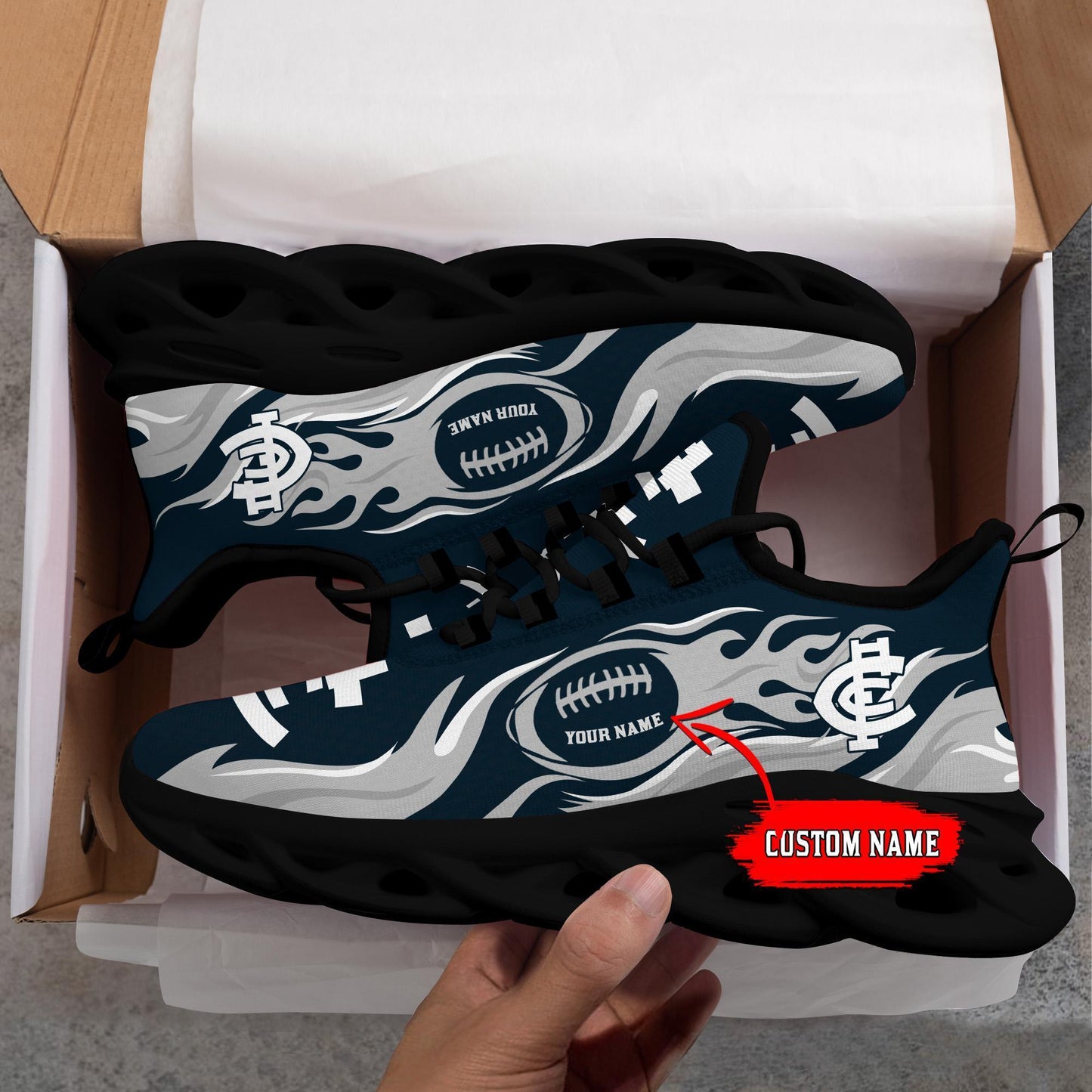 Ideafootwear Carlton Blues Max Soul Shoes Sneakers For Men And Women