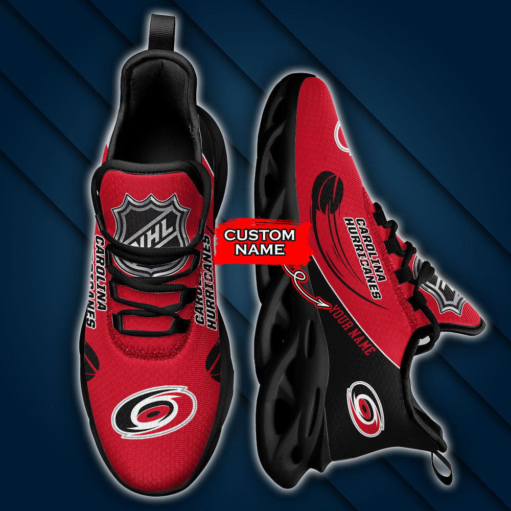 Ideafootwear Carolina Hurricanes NHL Max Soul Shoes Sneakers For Men And Women