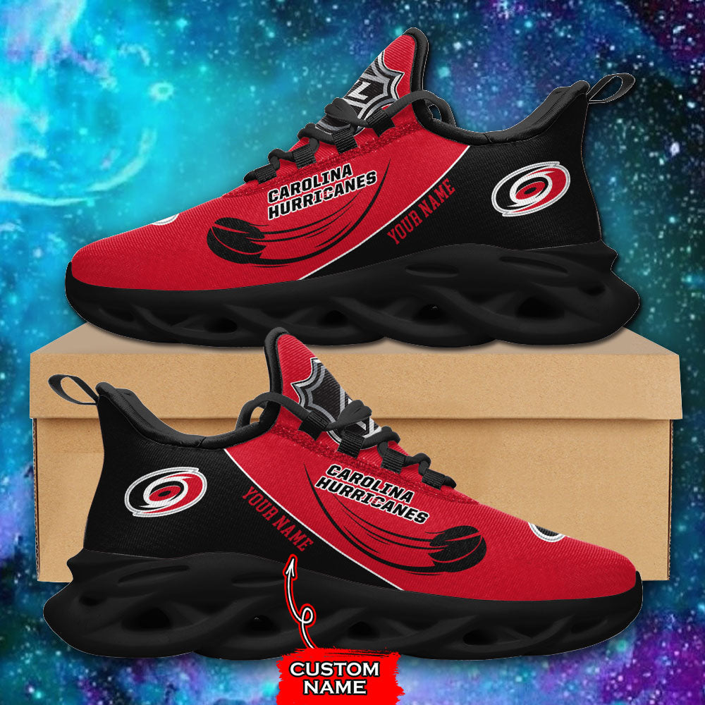 Ideafootwear Carolina Hurricanes NHL Max Soul Shoes Sneakers For Men And Women