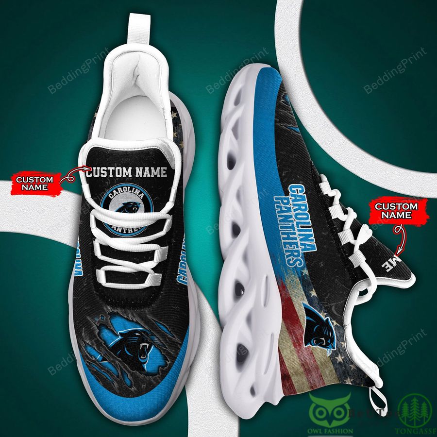 Ideafootwear Carolina Panthers Max Soul Shoes Sneakers For Men And Women