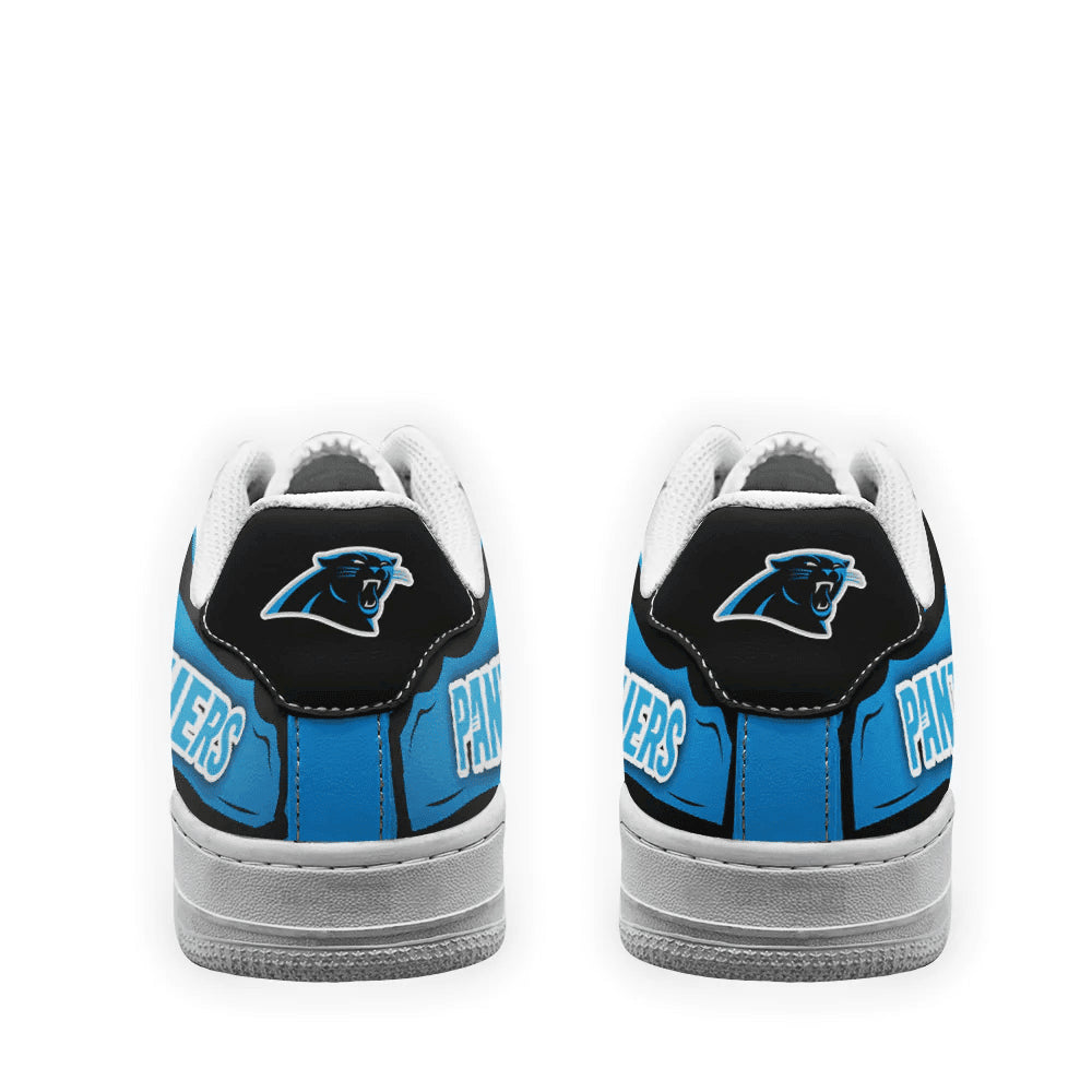 Ideafootwear Carolina Panthers NFL Air Low-Top Sneakers Shoes For Men And Women