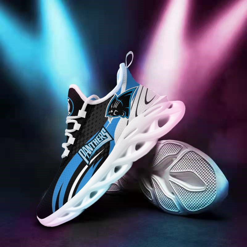 Ideafootwear Carolina Panthers NFL Max Soul Shoes Sneakers For Men And Women