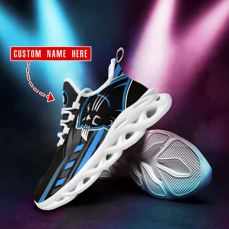 Ideafootwear Carolina Panthers NFL Max Soul Shoes Sneakers For Men And Women