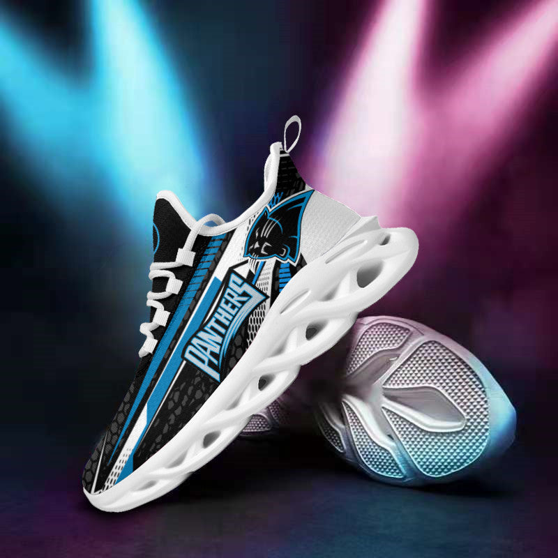 Ideafootwear Carolina Panthers NFL Max Soul Shoes Sneakers For Men And Women