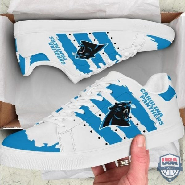 Ideafootwear Carolina Panthers Skate Stan Shoes Sneakes For Men And Women