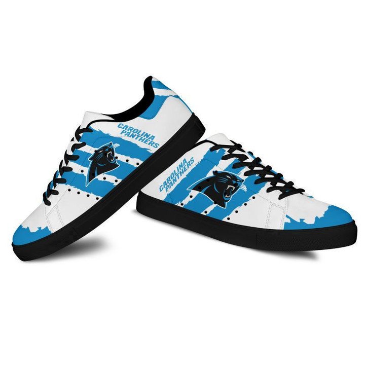 Ideafootwear Carolina Panthers Skate Stan Shoes Sneakes For Men And Women