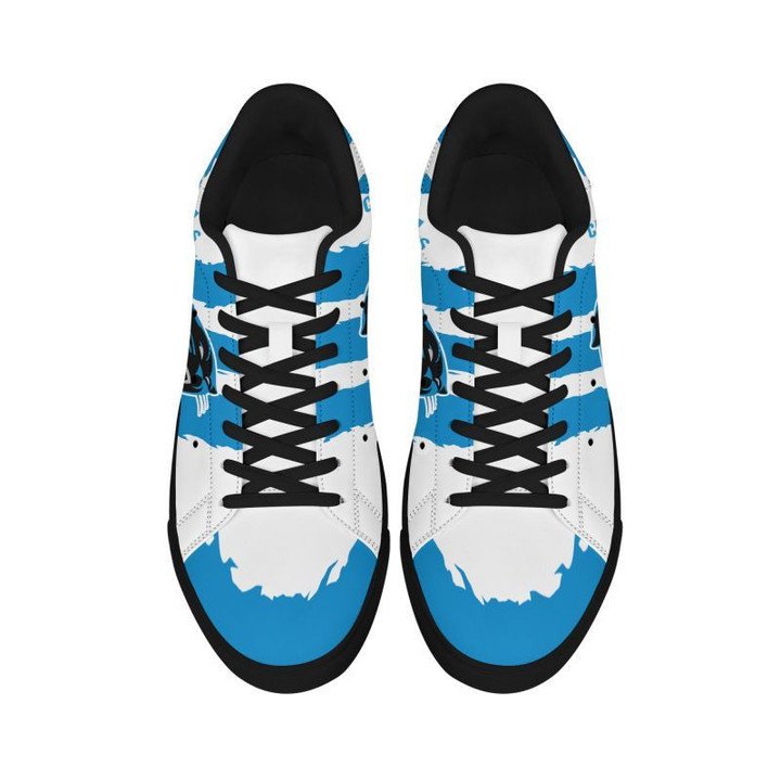 Ideafootwear Carolina Panthers Skate Stan Shoes Sneakes For Men And Women