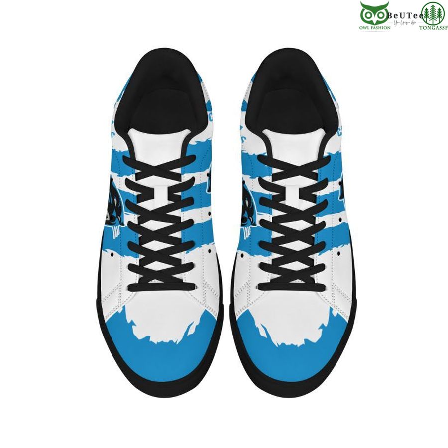 Ideafootwear Carolina Panthers Skate Stan Shoes Sneakes For Men And Women