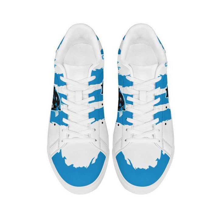Ideafootwear Carolina Panthers Skate Stan Shoes Sneakes For Men And Women
