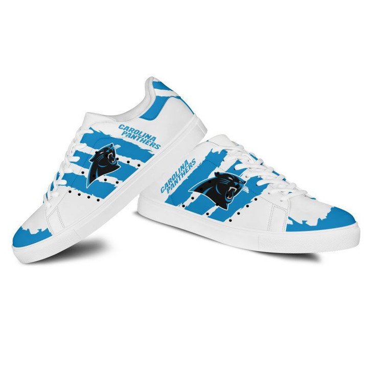 Ideafootwear Carolina Panthers Skate Stan Shoes Sneakes For Men And Women