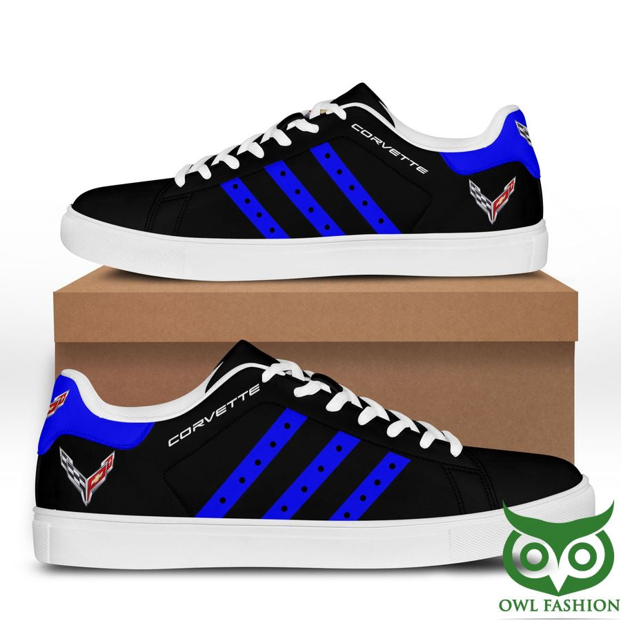 Ideafootwear Chevrolet Corvette Skate Stan Shoes Sneakes For Men And Women