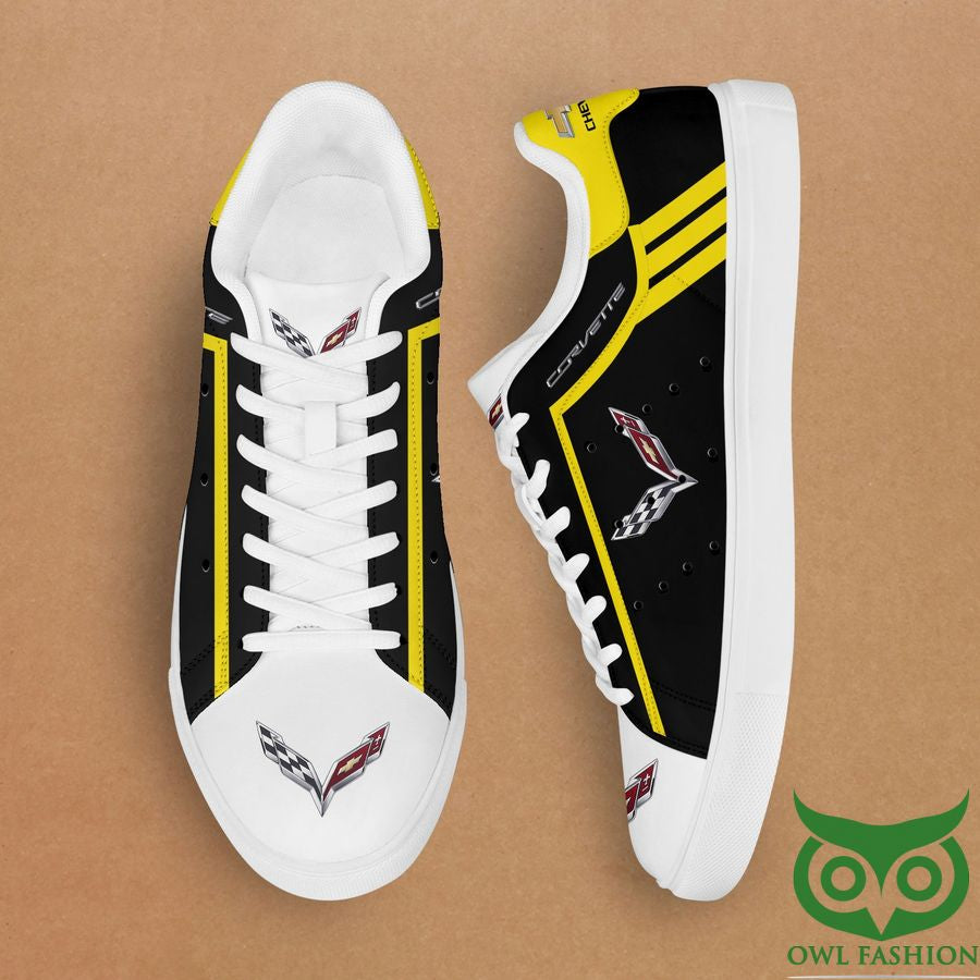 Ideafootwear Chevrolet Corvette Skate Stan Shoes Sneakes For Men And Women
