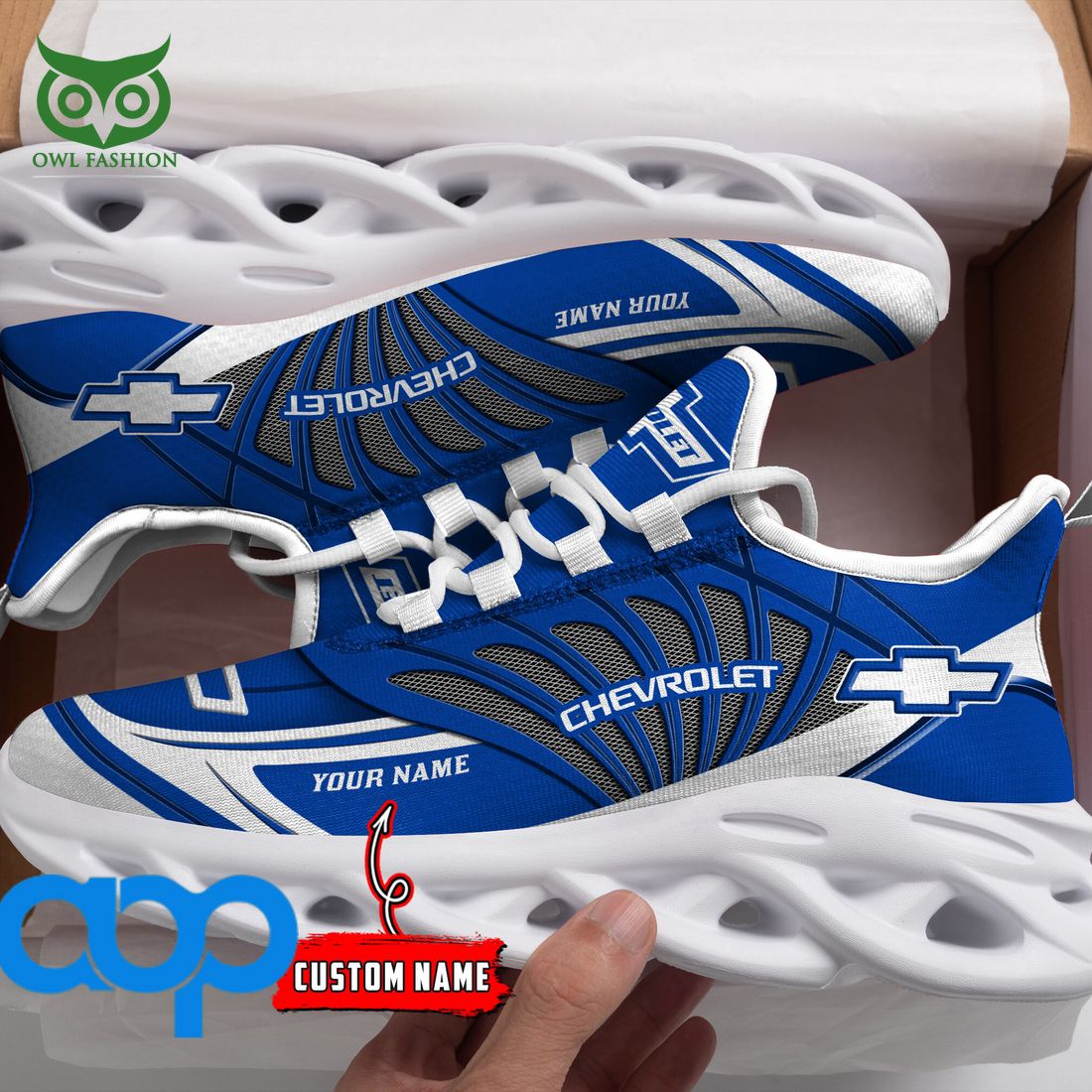 Ideafootwear Chevrolet Max Soul Shoes Sneakers For Men And Women