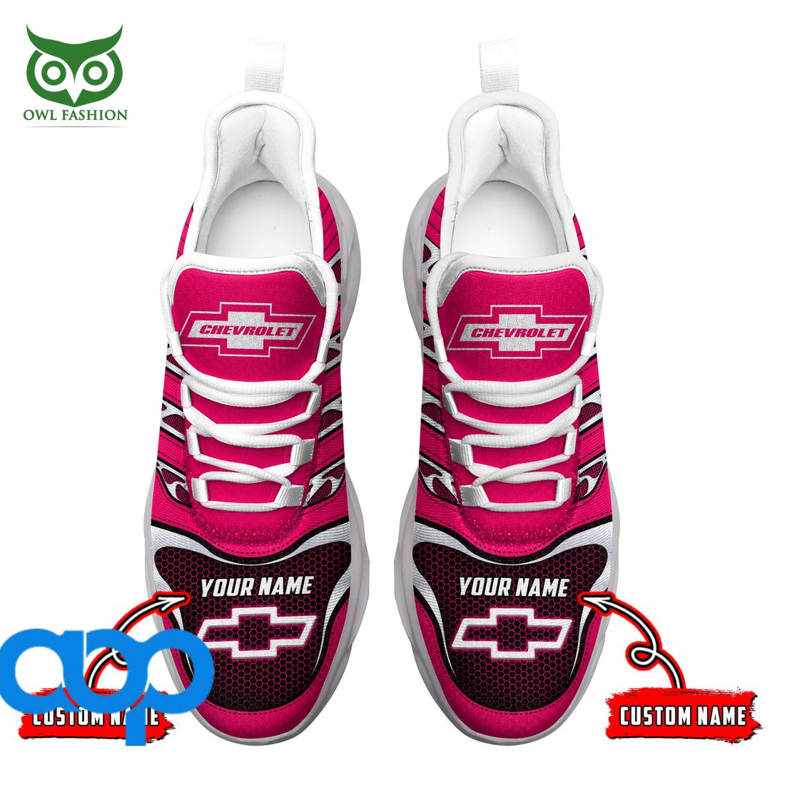 Ideafootwear Chevrolet Max Soul Shoes Sneakers For Men And Women