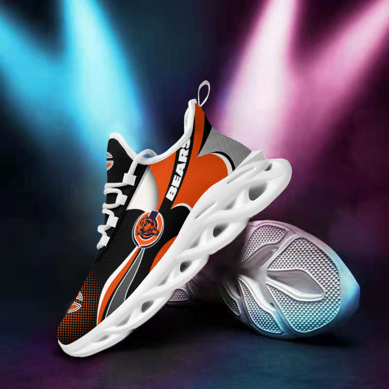 Ideafootwear Chicago Bears NFL Max Soul Shoes Sneakers For Men And Women