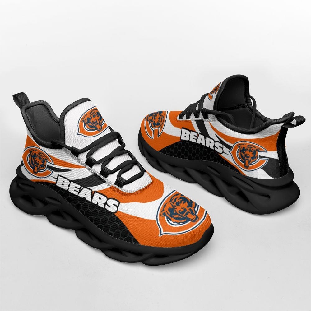 Ideafootwear Chicago Bears NFL Max Soul Shoes Sneakers For Men And Women