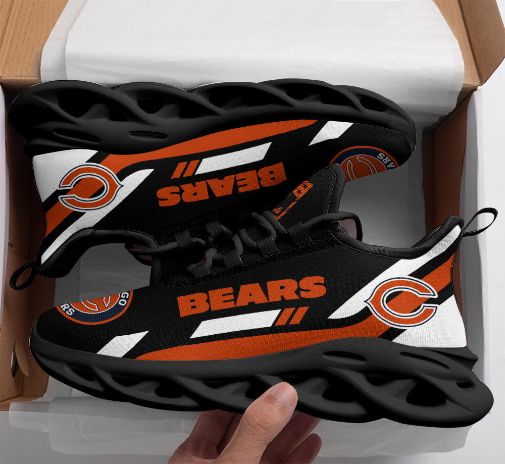 Ideafootwear Chicago Bears NFL Max Soul Shoes Sneakers For Men And Women