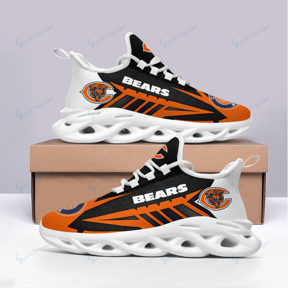 Ideafootwear Chicago Bears NFL Max Soul Shoes Sneakers For Men And Women