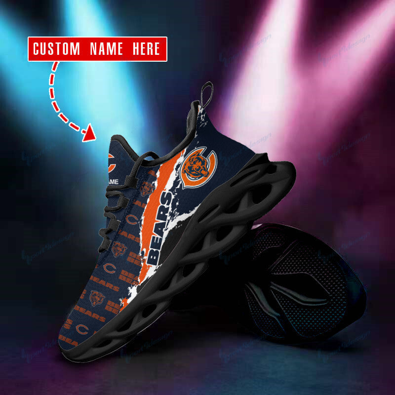 Ideafootwear Chicago Bears NFL Max Soul Shoes Sneakers For Men And Women