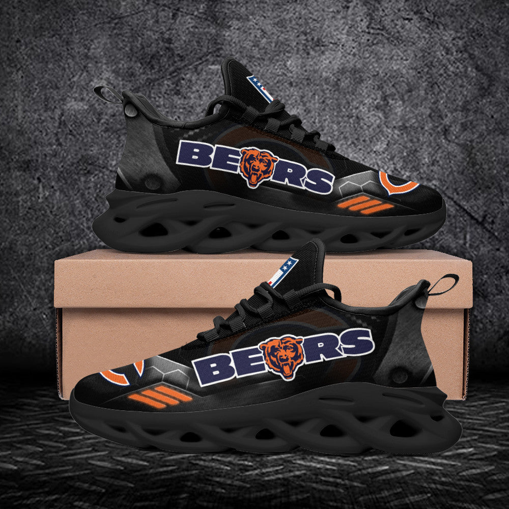 Ideafootwear Chicago Bears NFL Max Soul Shoes Sneakers For Men And Women